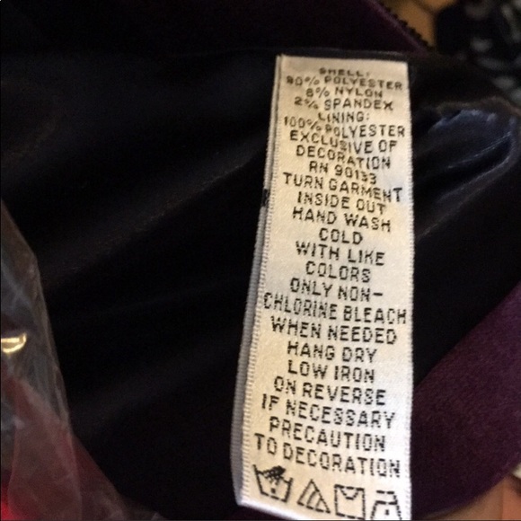 NWOT Mark Zunino sequin and faux suede skirt - Picture 8 of 9